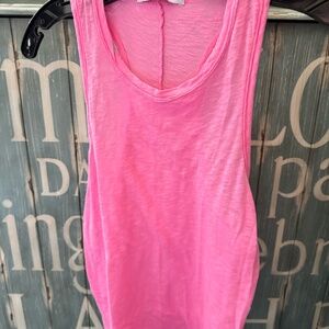 Stateside Pink Tank Size XS